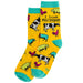 Wit! Crew Socks I Love Vegetarians Socks 