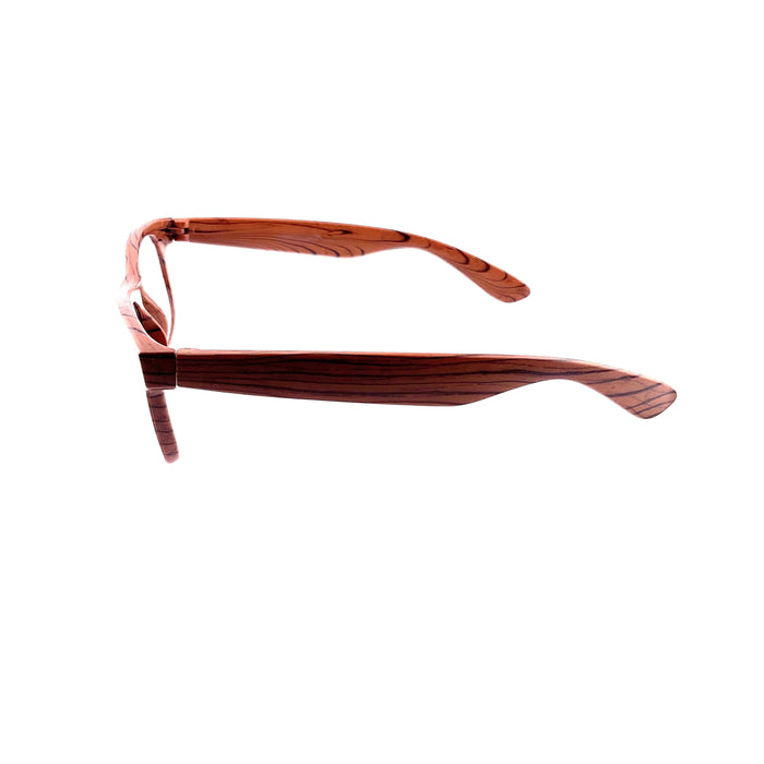 Wood You Look At This Plastic Wood Print Reading Glasses Side View
