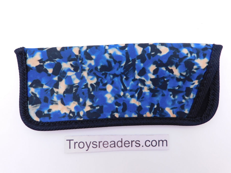 Woodstain Glasses Sleeve in Seven Colors Cases Blue 