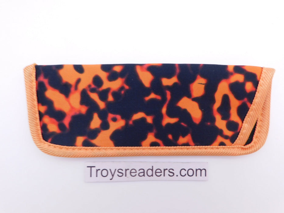Woodstain Glasses Sleeve in Seven Colors Cases Orange 
