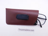 XL Faux Leather Glasses Sleeve/Pouch with Belt Clip in Three Colors Cases 