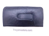 XL Faux Leather Glasses Sleeve/Pouch with Belt Clip in Three Colors Cases Soft Black 