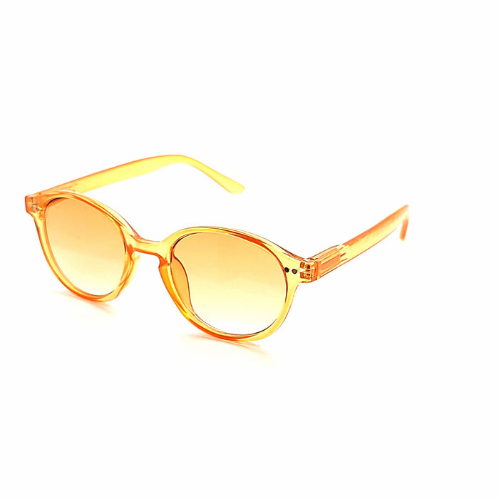 Zen Round Keyhole With Spring Hinge Reading Sunglasses with Fully Magnified Colorful Lenses Fully Magnified Reading Sunglasses 