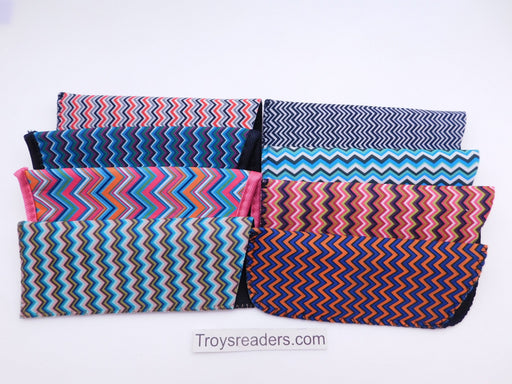 Zigzag Glasses Pouch in Eight Colors Cases 