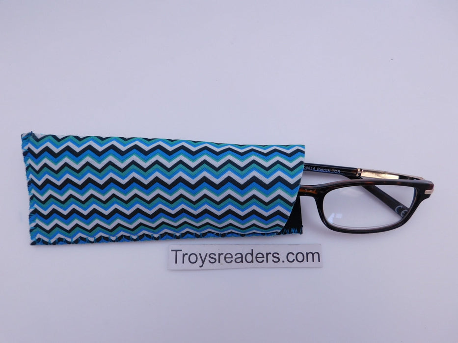 Zigzag Glasses Pouch in Eight Colors Cases 
